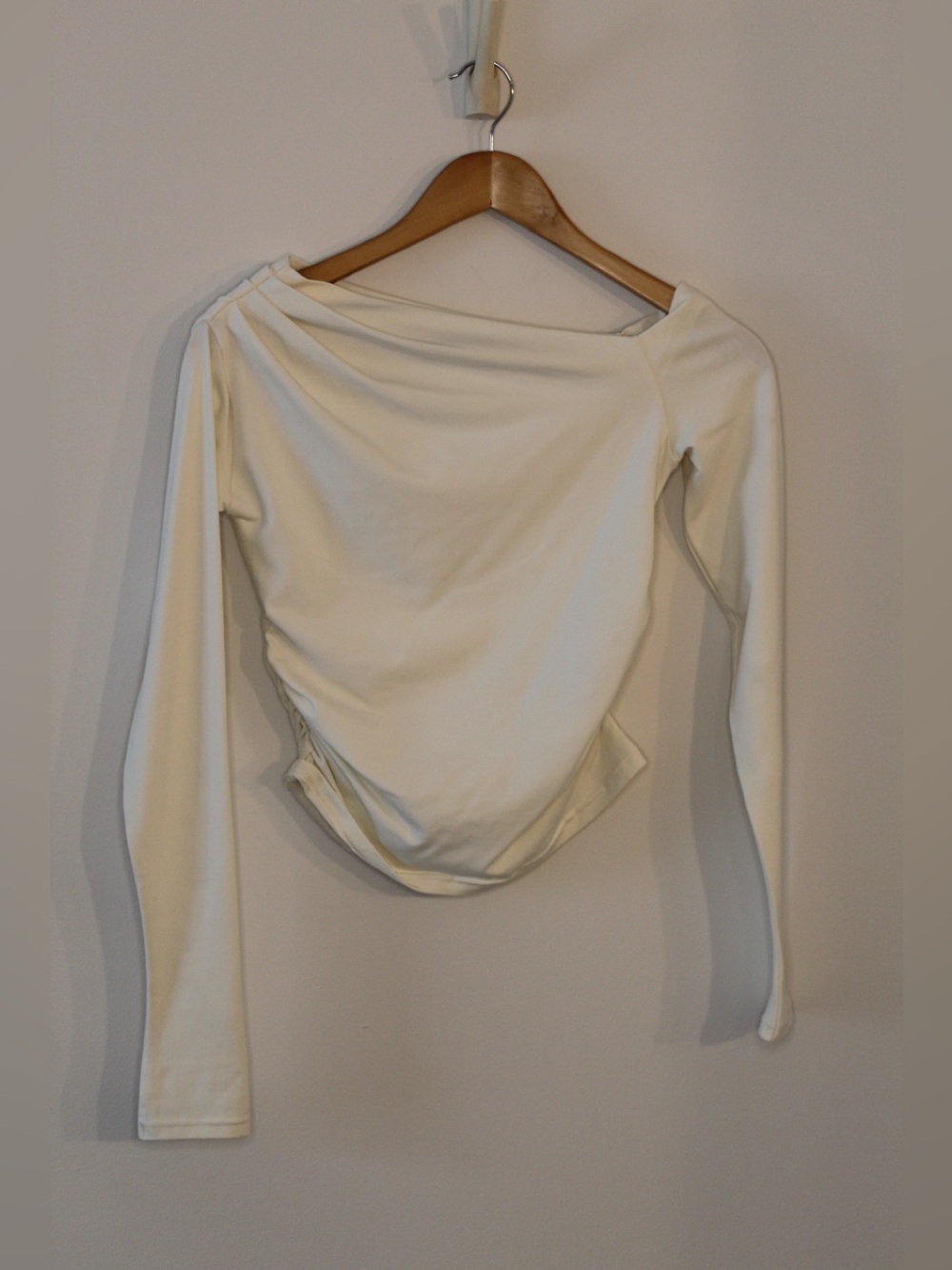 J. Crew Asymmetrical Off The Shoulder Top Size XS NWT